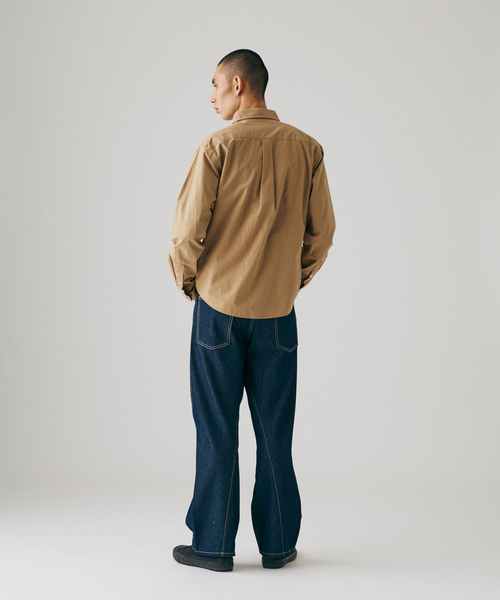 JOURNAL STANDARD(ジャーナルスタンダード)の「コットン ワッシャー アライン シャツ(シャツ/ブラウス・メンズ・ホワイト/チャコールグレー/キャメル・MEDIUM/LARGE)」の17枚目の写真