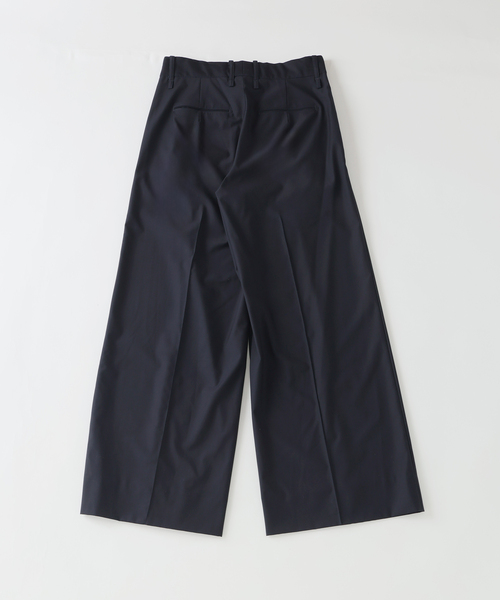 EDIFICE(エディフィス)の「Hedie.+Double-Pleated Trousers(スラックス・メンズ・チャコールグレー・2/3)」の6枚目の写真