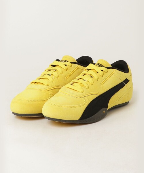 fredy emue（フレディエミュ）の「【PUMA/プーマ】BELLA MINA SUEDE WNS（スニーカー・レディース・ブラック/イエロー・24/23.5）」の2枚目の写真