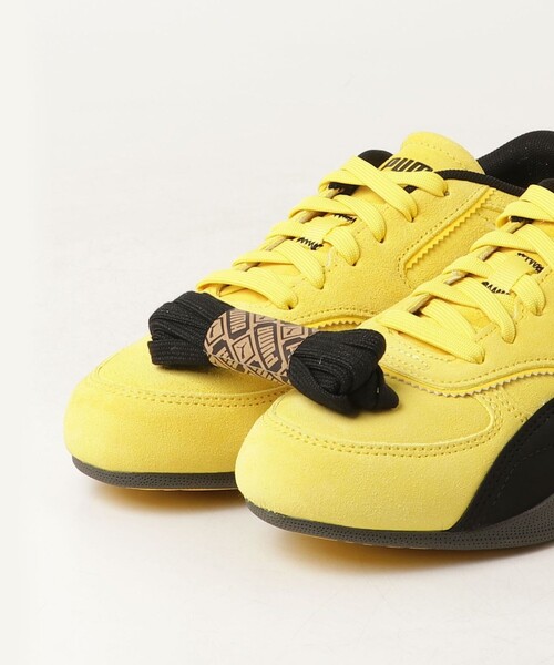 fredy emue（フレディエミュ）の「【PUMA/プーマ】BELLA MINA SUEDE WNS（スニーカー・レディース・ブラック/イエロー・24/23.5）」の6枚目の写真