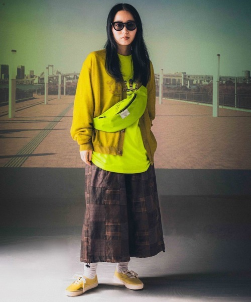 EFFECTEN（エフェクテン）の「mcg3901-8G mohair cardigan モヘアカーディガン(efsc-09)（カーディガン/ボレロ・メンズ・イエロー系その他・M/L）」の2枚目の写真