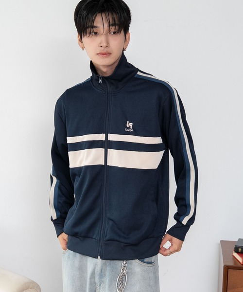 Kaepa(ケイパ)の「WEGO/【26年秋冬新作アイテム】Kaepaトラックジャケット(ジャージ・メンズ・ネイビー/ワイン/サックスブルー/ナチュラル・X-LARGE/LARGE/MEDIUM)」の19枚目の写真