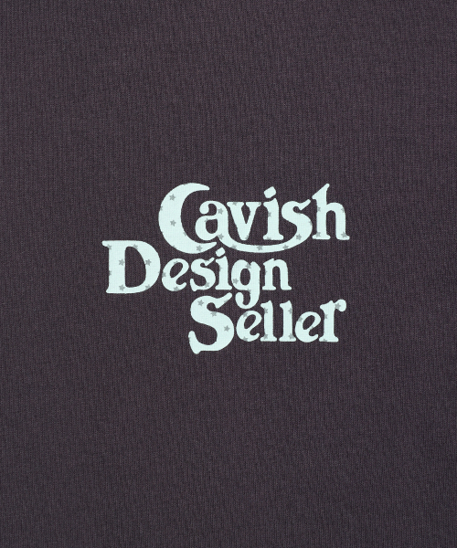 Cavish(カビシ)の「STAR SELLER ロゴ長袖Tシャツ ダークパープル (CV2GSUT579A)(Tシャツ/カットソー・レディース・ダークパープル・FREE/MEDIUM/SMALL/LARGE)」の10枚目の写真