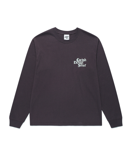 Cavish(カビシ)の「STAR SELLER ロゴ長袖Tシャツ ダークパープル (CV2GSUT579A)(Tシャツ/カットソー・レディース・ダークパープル・FREE/MEDIUM/SMALL/LARGE)」の14枚目の写真