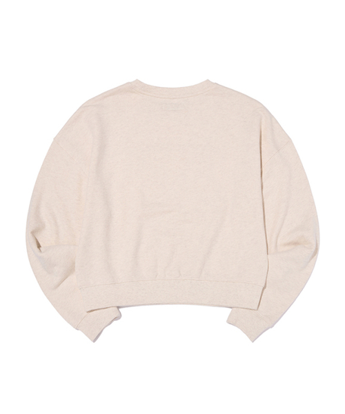 KIRSH（キルシー）の「アイラブキルシカットオフスウェットシャツ[オートミール]（スウェット・レディース・その他・1）」の3枚目の写真
