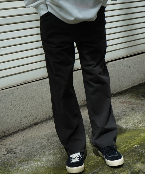 BEN DAVIS(ベンデイビス)の「《BEN DAVIS》 TWILL PANTS(チノパンツ・メンズ・ブラック/オフホワイト/オリーブ・32inch/34inch/30 inch)」の2枚目の写真