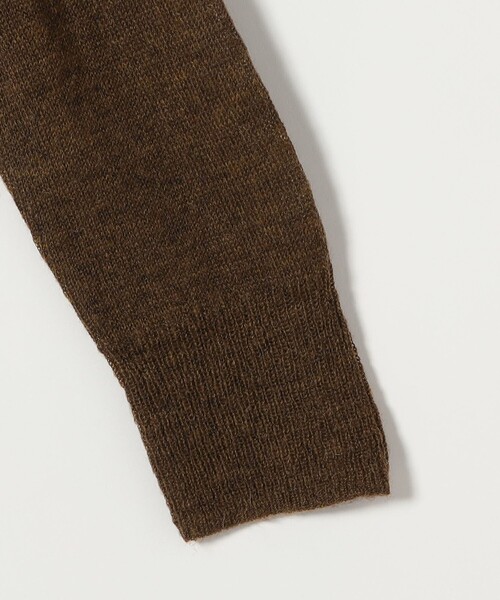 SHIPS any(シップス エニィ)の「Healthknit:〈手洗い可能〉モヘヤ ミックス ポロ ニット(ニット/セーター・レディース・ブラウン/オフホワイト/ピンク・ONE SIZE)」の10枚目の写真