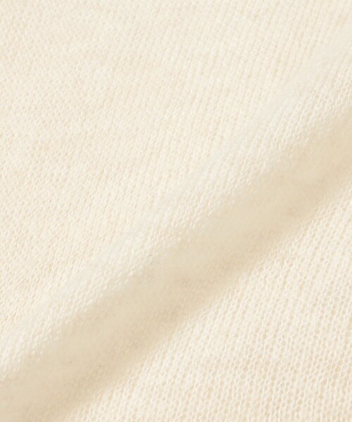 SHIPS any(シップス エニィ)の「Healthknit:〈手洗い可能〉モヘヤ ミックス ポロ ニット(ニット/セーター・レディース・ブラウン/オフホワイト/ピンク・ONE SIZE)」の5枚目の写真