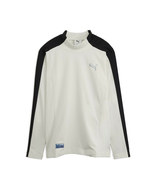 PUMA(プーマ)の「PUMA プーマ ウィメンズ ゴルフ CG W ジク モックネック 長袖 シャツ(Tシャツ/カットソー・レディース・ダークブルー/ブラック/ホワイト・X-LARGE/SMALL/LARGE/MEDIUM)」の6枚目の写真