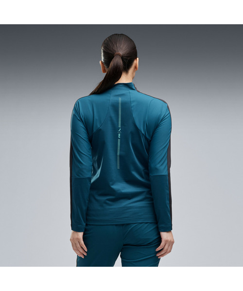 PUMA(プーマ)の「PUMA プーマ ウィメンズ ゴルフ CG W ジク モックネック 長袖 シャツ(Tシャツ/カットソー・レディース・ダークブルー/ブラック/ホワイト・X-LARGE/SMALL/LARGE/MEDIUM)」の16枚目の写真