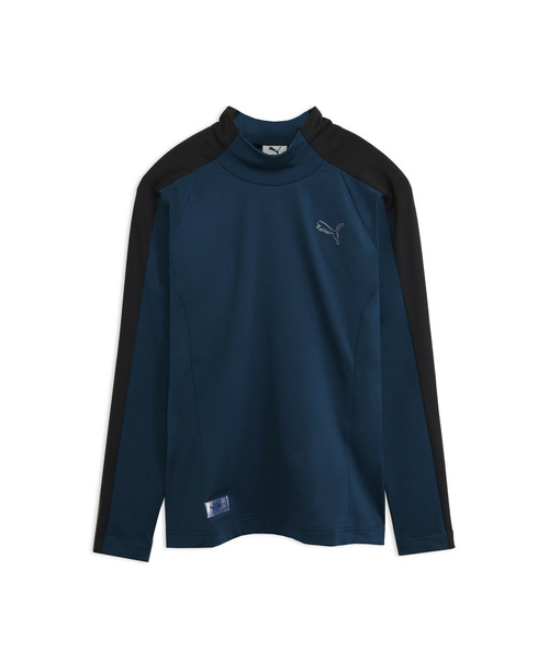 PUMA(プーマ)の「PUMA プーマ ウィメンズ ゴルフ CG W ジク モックネック 長袖 シャツ(Tシャツ/カットソー・レディース・ダークブルー/ブラック/ホワイト・X-LARGE/SMALL/LARGE/MEDIUM)」の18枚目の写真