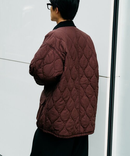 CIAOPANIC TYPY(チャオパニックティピー)の「【UNISEX】コーデュロイ襟キルティングジャケット(ブルゾン・メンズ・ブラック/ブラウン/カーキ・MEDIUM/LARGE)」の14枚目の写真