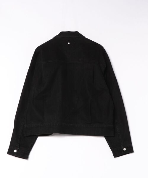 DANKE SCHON(ダンケシェーン)の「DankeSchon/ダンケシェーン/BIOBALL FLOCKY DENIM 2nd JACKET(デニムジャケット・メンズ・ブラック/チャコールグレー・M/L)」の3枚目の写真