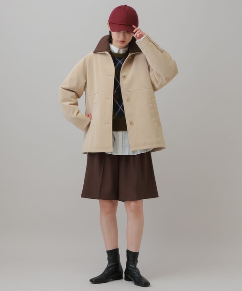LAKOLE（ラコレ）の「フェイクスウェードナカワタブルゾン / 889323（ブルゾン・レディース・ブラック/ベージュ/ブラウン・FREE）」の20枚目の写真