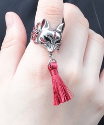 REZEN（リゼン）の「狐面×タッセルリング（リング）」