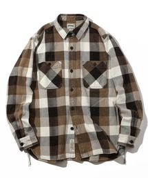 【HOUSTON/ヒューストン】VINTAGE AMERICAN CHECK VIYELLA SHIRT/ヴィンテージ加工 アメリカン チェック ビエラシャツ