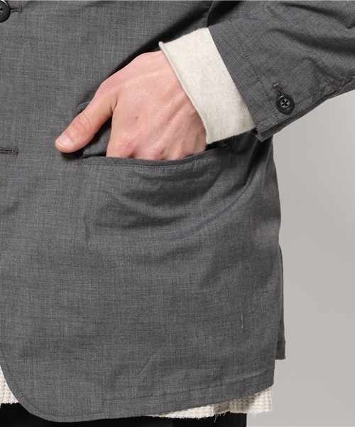 ESSENTIAL GARMENT MEN'S BIGI(エッセンシャルガーメントメンズビギ)の「ストレッチジャケット/ライトフィット(テーラードジャケット・メンズ・トップグレー/ブルー系その他・LARGE/SS/MEDIUM/SMALL)」の8枚目の写真