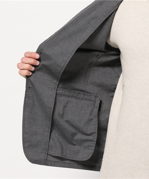 ESSENTIAL GARMENT MEN'S BIGI(エッセンシャルガーメントメンズビギ)の「ストレッチジャケット/ライトフィット(テーラードジャケット・メンズ・トップグレー/ブルー系その他・LARGE/SS/MEDIUM/SMALL)」の9枚目の写真