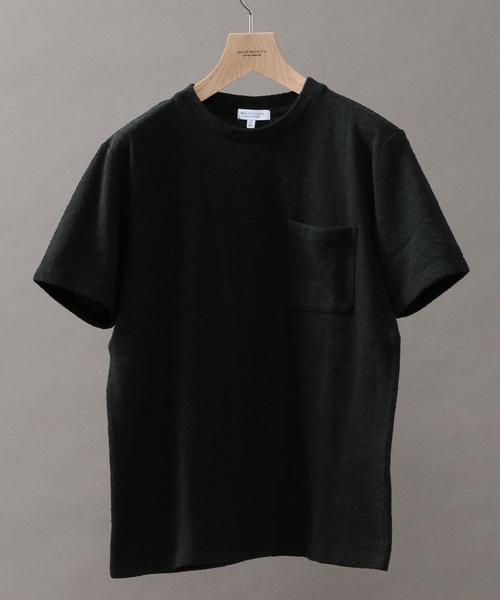 BEAUTY&YOUTH UNITED ARROWS（ビューティーアンドユースユナイテッドアローズ）の「BY ∴ ドライ パイル Tシャツ◆（Tシャツ/カットソー・メンズ・マスタード/ネイビー/グレー/ホワイト/ダークブラウン/ダークグリーン・LARGE/X-LARGE/SMALL/MEDIUM）」の5枚目の写真