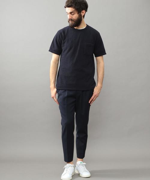 BEAUTY&YOUTH UNITED ARROWS（ビューティーアンドユースユナイテッドアローズ）の「BY ∴ ドライ パイル Tシャツ◆（Tシャツ/カットソー・メンズ・マスタード/ネイビー/グレー/ホワイト/ダークブラウン/ダークグリーン・LARGE/X-LARGE/SMALL/MEDIUM）」の17枚目の写真