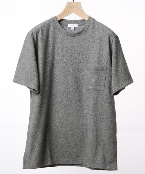 BEAUTY&YOUTH UNITED ARROWS（ビューティーアンドユースユナイテッドアローズ）の「BY ∴ ドライ パイル Tシャツ◆（Tシャツ/カットソー・メンズ・マスタード/ネイビー/グレー/ホワイト/ダークブラウン/ダークグリーン・LARGE/X-LARGE/SMALL/MEDIUM）」の16枚目の写真