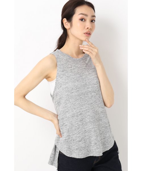 FIGARO Paris(フィガロパリ)の「10CROSBY フリンジツキ タンクトップ◆(タンクトップ・レディース・グレー・38)」の1枚目の写真