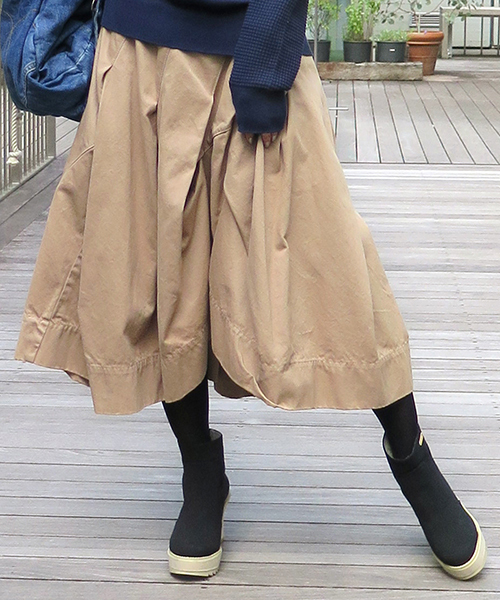 mercibeaucoup,（メルシーボークー）の「S  Ｂ：チノスカ（スカート・レディース・ネイビー/カーキ/ベージュ・02/0/01）」の13枚目の写真