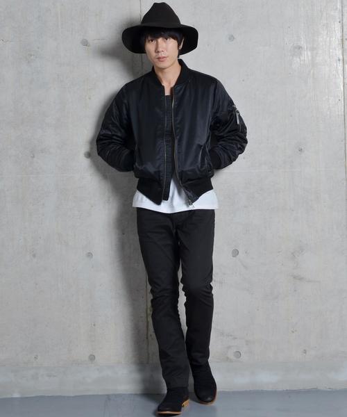 SHIPS JET BLUE（シップスジェットブルー）の「SHIPS JET BLUE: SHIPS JET BLUE: パディング MA-1 16AW■（ブルゾン・メンズ・ブラック/オリーブ/ネイビー・MEDIUM/SMALL/LARGE/X-LARGE）」の12枚目の写真