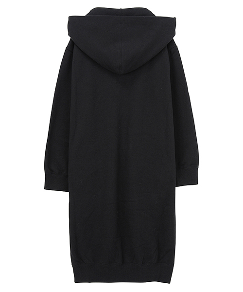 mercibeaucoup,（メルシーボークー）の「(O)モケウラケ*（ワンピース・レディース・ブラック/ネイビー・01）」の8枚目の写真