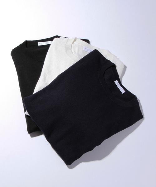 BEAUTY&YOUTH UNITED ARROWS（ビューティーアンドユースユナイテッドアローズ）の「【WEB限定】by ∴ サーモライト ニット◆（ニット/セーター・メンズ・ネイビー/ブラック/オフホワイト・LARGE/SMALL/MEDIUM）」の10枚目の写真