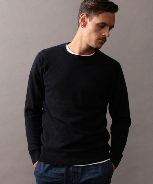 BEAUTY&YOUTH UNITED ARROWS（ビューティーアンドユースユナイテッドアローズ）の「【WEB限定】by ∴ サーモライト ニット◆（ニット/セーター・メンズ・ネイビー/ブラック/オフホワイト・LARGE/SMALL/MEDIUM）」の11枚目の写真