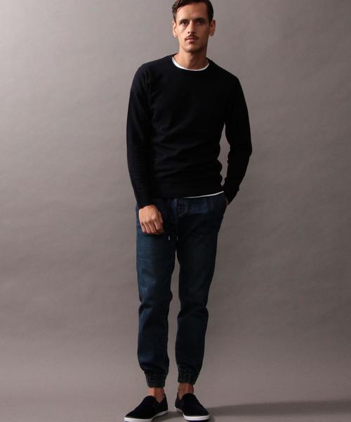 BEAUTY&YOUTH UNITED ARROWS（ビューティーアンドユースユナイテッドアローズ）の「【WEB限定】by ∴ サーモライト ニット◆（ニット/セーター・メンズ・ネイビー/ブラック/オフホワイト・LARGE/SMALL/MEDIUM）」の12枚目の写真