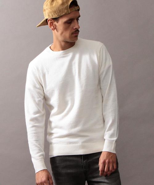 BEAUTY&YOUTH UNITED ARROWS（ビューティーアンドユースユナイテッドアローズ）の「【WEB限定】by ∴ サーモライト ニット◆（ニット/セーター・メンズ・ネイビー/ブラック/オフホワイト・LARGE/SMALL/MEDIUM）」の4枚目の写真