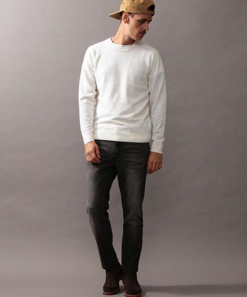 BEAUTY&YOUTH UNITED ARROWS（ビューティーアンドユースユナイテッドアローズ）の「【WEB限定】by ∴ サーモライト ニット◆（ニット/セーター・メンズ・ネイビー/ブラック/オフホワイト・LARGE/SMALL/MEDIUM）」の7枚目の写真