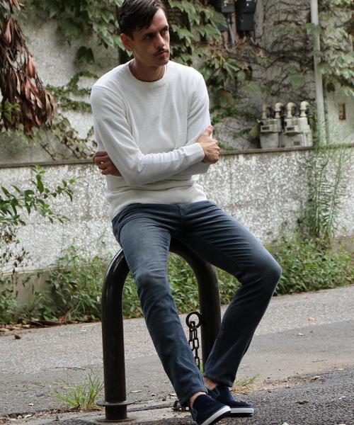 BEAUTY&YOUTH UNITED ARROWS（ビューティーアンドユースユナイテッドアローズ）の「【WEB限定】by ∴ サーモライト ニット◆（ニット/セーター・メンズ・ネイビー/ブラック/オフホワイト・LARGE/SMALL/MEDIUM）」の8枚目の写真