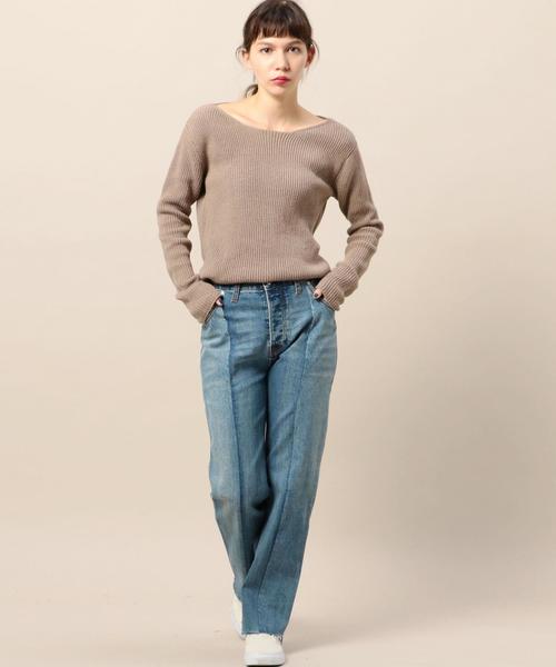 BEAUTY&YOUTH UNITED ARROWS（ビューティーアンドユースユナイテッドアローズ）の「＜MAURIE&EVE＞DREAMINジーンズ（デニムパンツ・レディース・ライトブルー・8/6）」の5枚目の写真