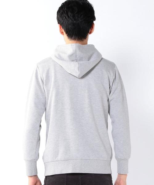 coen（コーエン）の「ニットコンビジップパーカー（パーカー・メンズ・ネイビー/グレー・X-LARGE/LARGE/MEDIUM/SMALL）」の4枚目の写真