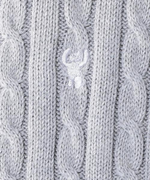 coen（コーエン）の「ニットコンビジップパーカー（パーカー・メンズ・ネイビー/グレー・X-LARGE/LARGE/MEDIUM/SMALL）」の12枚目の写真