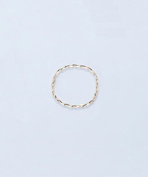 Phoebe(フィービィー)の「【K10】ブライトネスチェーンリング/BOXつき ピンキーリング(リング・レディース・ゴールド/ゴールド系その他3/ゴールド系その他2・#11/#7/#3/#13)」の5枚目の写真