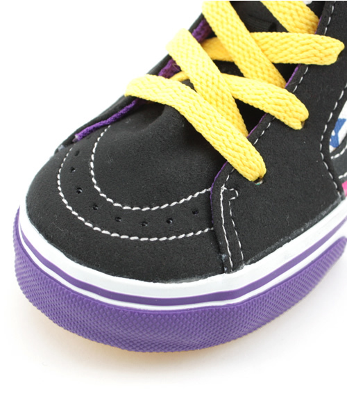 X-girl Stages（エックスガールステージス）の「XGS×VANS SK8 HI（スニーカー・キッズ・ホワイト・14cm/15cm/16cm/17cm/18cm）」の4枚目の写真