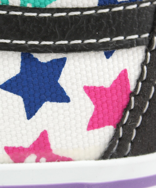 X-girl Stages（エックスガールステージス）の「XGS×VANS SK8 HI（スニーカー・キッズ・ホワイト・14cm/15cm/16cm/17cm/18cm）」の9枚目の写真