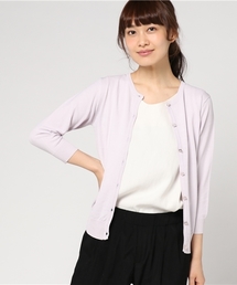 Honeys | ７分袖ＵＶ変わりボタンカーディガン(カーディガン/ボレロ)