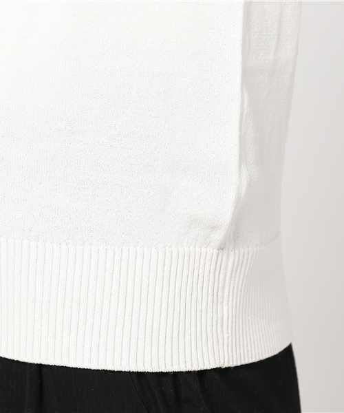 Honeys（ハニーズ）の「７分袖ＵＶ変わりボタンカーディガン（カーディガン/ボレロ・レディース・オフホワイト/ホワイト×ブルー/ブラック/ラベンダー/ホワイト×ネイビー/ピンク/ネイビー/イエロー/サックスブルー・L/M）」の11枚目の写真