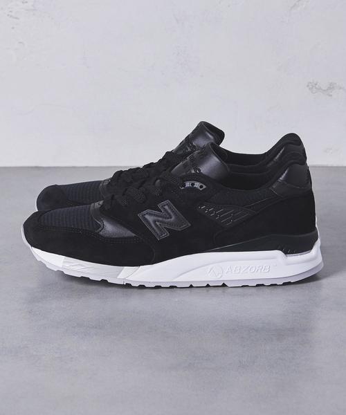 NEW BALANCE（ニューバランス）の「＜New Balance(ニューバランス)＞ M998 USA ◆（スニーカー・メンズ・ブラック・26cm/25.5cm/29cm/26.5cm/27cm/27.5cm/28.5cm/28cm/30cm）」の3枚目の写真