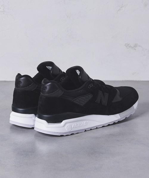 NEW BALANCE（ニューバランス）の「＜New Balance(ニューバランス)＞ M998 USA ◆（スニーカー・メンズ・ブラック・26cm/25.5cm/29cm/26.5cm/27cm/27.5cm/28.5cm/28cm/30cm）」の5枚目の写真