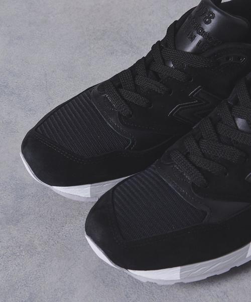 NEW BALANCE（ニューバランス）の「＜New Balance(ニューバランス)＞ M998 USA ◆（スニーカー・メンズ・ブラック・26cm/25.5cm/29cm/26.5cm/27cm/27.5cm/28.5cm/28cm/30cm）」の6枚目の写真