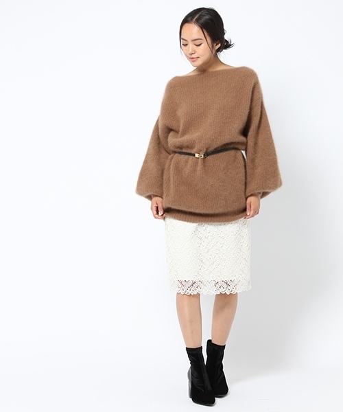 laboratory work（ラボラトリーワーク）の「【再入荷】裾スカラレーススカート（スカート・レディース・ブラック/ホワイト系その他/ホワイト/ブラック系その他・MEDIUM）」の17枚目の写真