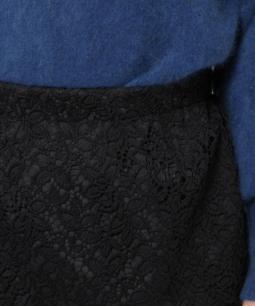 laboratory work（ラボラトリーワーク）の「【再入荷】裾スカラレーススカート（スカート・レディース・ブラック/ホワイト系その他/ホワイト/ブラック系その他・MEDIUM）」の12枚目の写真