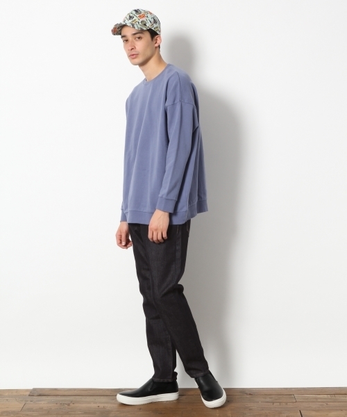 RAGEBLUE(レイジブルー)の「裏毛BIGシルエットスウェットクルー/782804(スウェット・メンズ・ホワイト/ライトブルー/ピンク/グリーン/ベージュ・SMALL/MEDIUM/LARGE)」の11枚目の写真