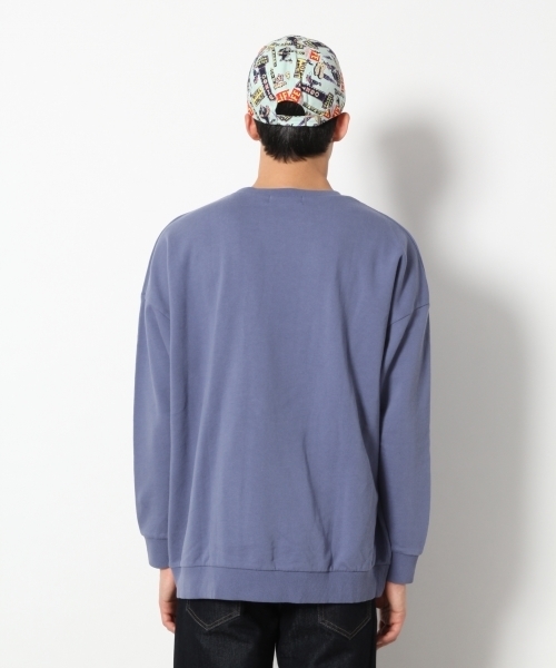 RAGEBLUE(レイジブルー)の「裏毛BIGシルエットスウェットクルー/782804(スウェット・メンズ・ホワイト/ライトブルー/ピンク/グリーン/ベージュ・SMALL/MEDIUM/LARGE)」の14枚目の写真